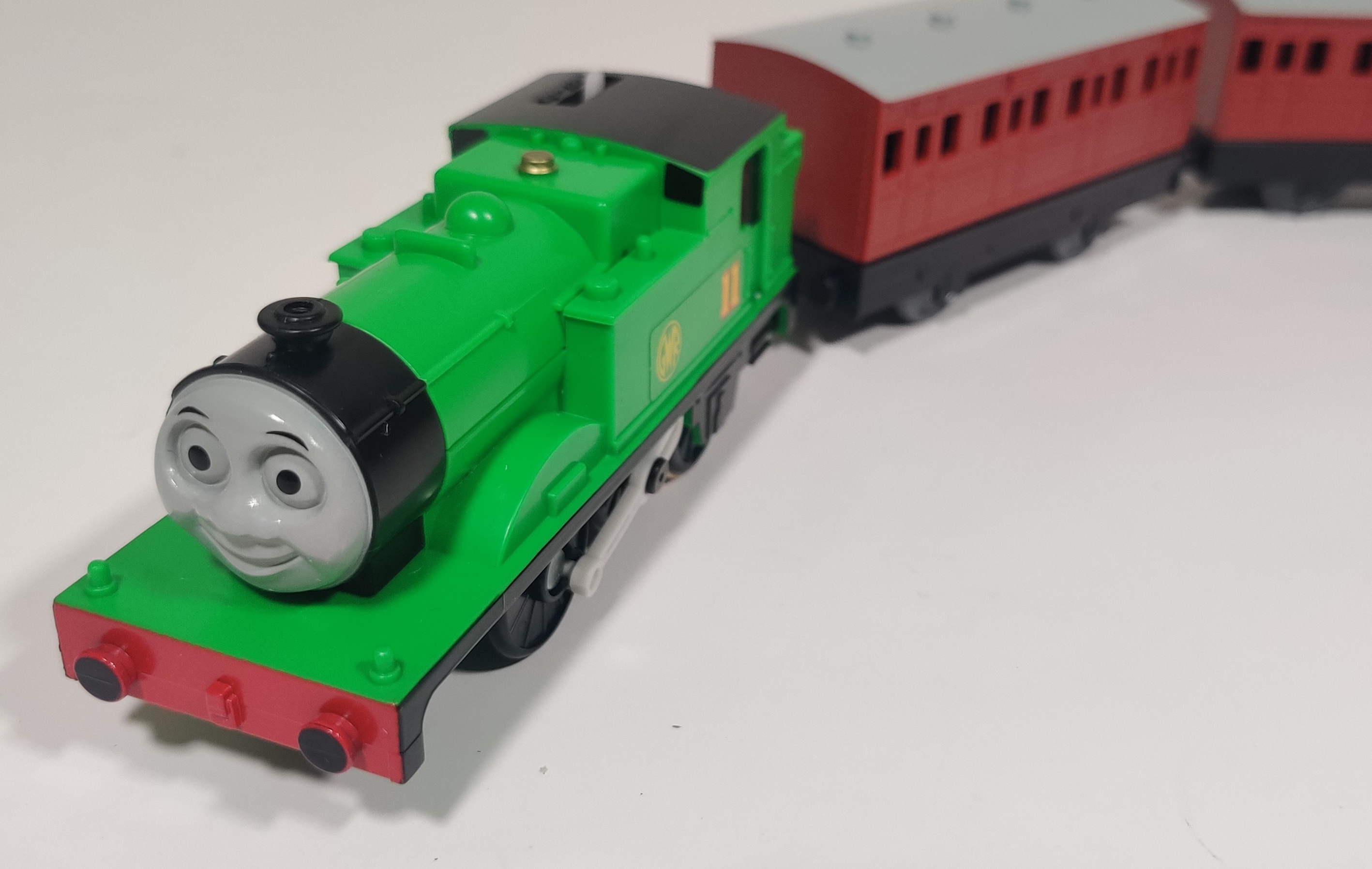 thumbnail image 2 of Bandai Tomy Plarail Thomas & Friends OLIVER Train – Used, Working, Some Scratches 2 of 6