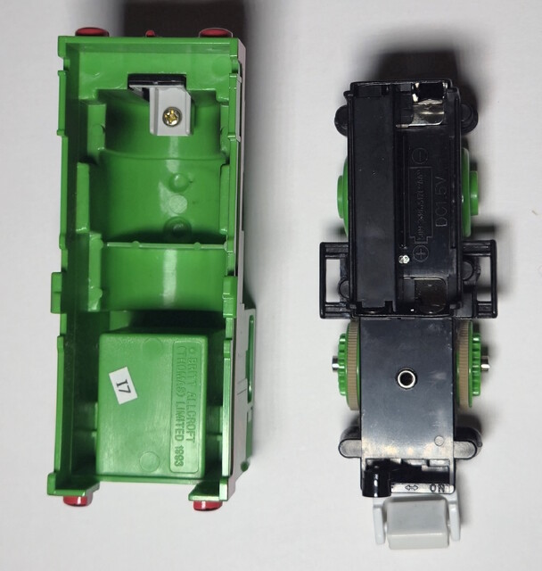 1997 battery_compartment chassis europe percy power_car thomas_the_tank_engine tomy tomytrain toy train uk // 2279x2399 // 1.2MB