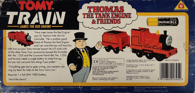 1994 box europe james rear thomas_the_tank_engine tomy tomytrain // 3217x1541 // 1.4MB