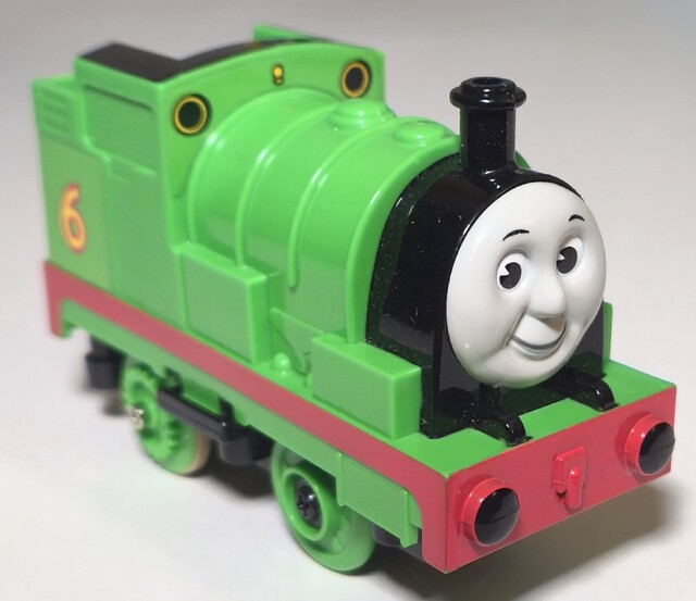 1997 europe percy power_car thomas_the_tank_engine tomy tomytrain toy train uk // 2796x2414 // 1.2MB