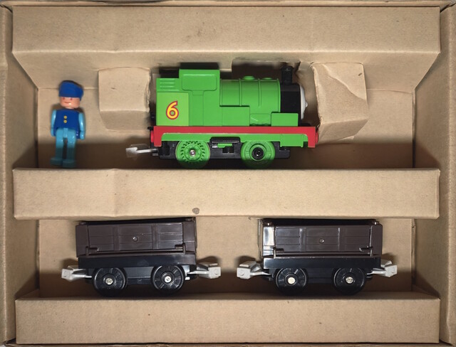 1996 box box_contents doll percy thomas_the_tank_engine tomy tomytrain toy train troublesome_trucks uk // 4260x3251 // 3.2MB