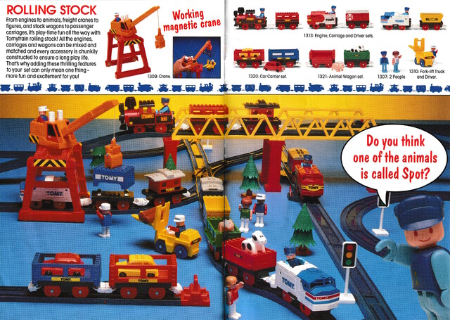 1991 1991_tomytrain_catalogue accessory catalogue layout rail scan tomy tomytrain train uk // 6953x4948 // 22MB