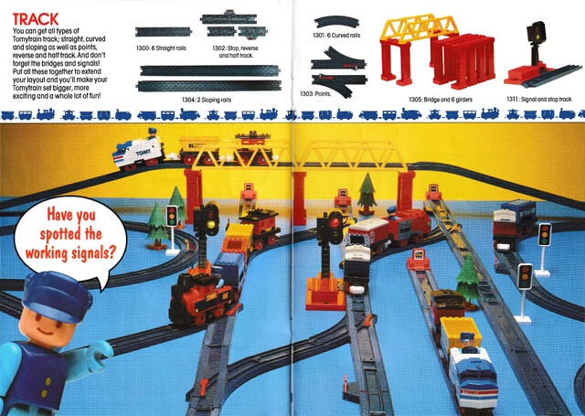 1991 1991_tomytrain_catalogue accessory catalogue layout rail scan tomy tomytrain uk // 6949x4942 // 21MB