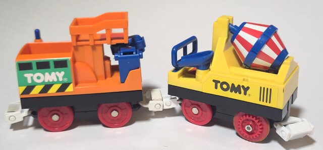 europe mixer tomy tomytrain toy train tt_construction_wagons // 4629x2145 // 1.8MB