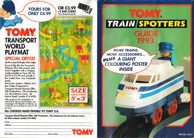 1993 1993_tomytrain_catalogue cover scan tomy tomytrain train tt_hi-speed_express uk // 6962x4954 // 24MB
