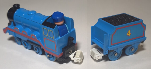 doll gordon power_car tender thomas_the_tank_engine tomy tomytrain toy train // 4682x2156 // 1.8MB