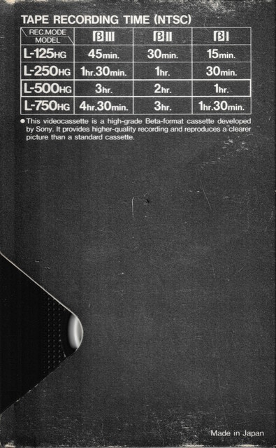 betamax case l500 north_america ntsc rear scan sony tape // 2246x3642 // 5.2MB
