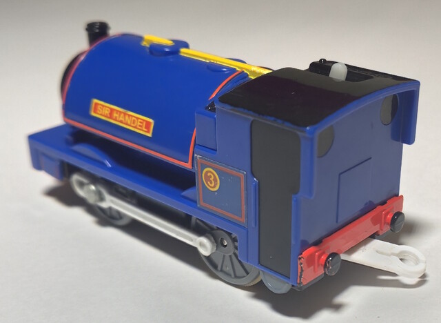 motor_road_&_rail passenger_car power_car sir_handel thomas_the_tank_engine tomy toy train // 3459x2530 // 1.5MB