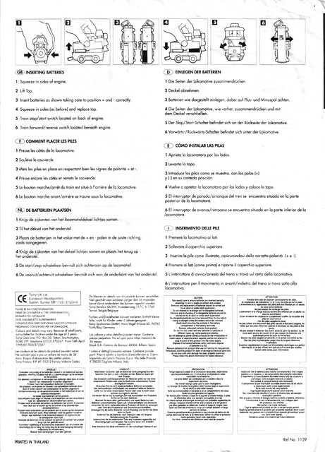 1994 europe instructions scan tomy tomytrain tt_euro_park // 4990x6931 // 9.0MB