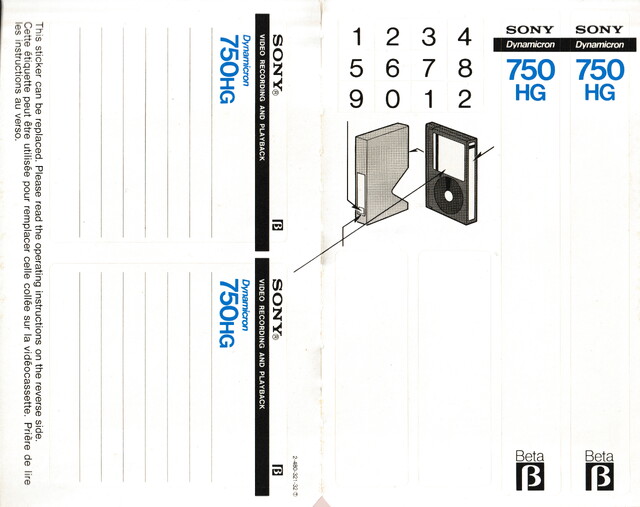 betamax front l750 north_america ntsc scan sony sticker // 4359x3453 // 5.0MB