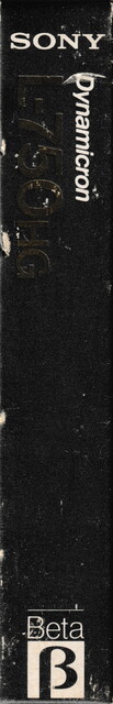 betamax case l750 north_america ntsc scan sony spine tape // 594x3684 // 2.0MB