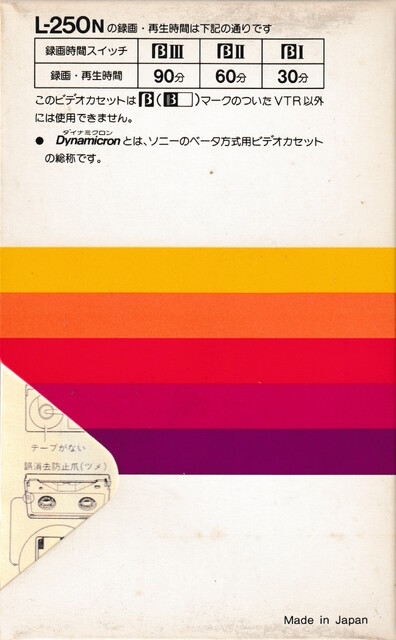 betamax case japan l250 ntsc rear scan sony tape // 2263x3658 // 2.3MB