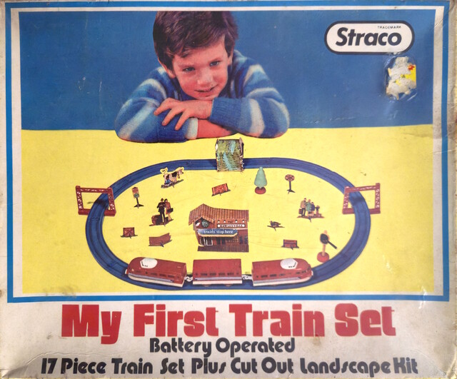 1977 box front north_america packaging straco straco_my_first_train_set // 7012x5814 // 15MB