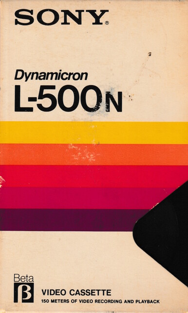 betamax case front japan l500 ntsc scan sony tape // 2230x3694 // 3.7MB