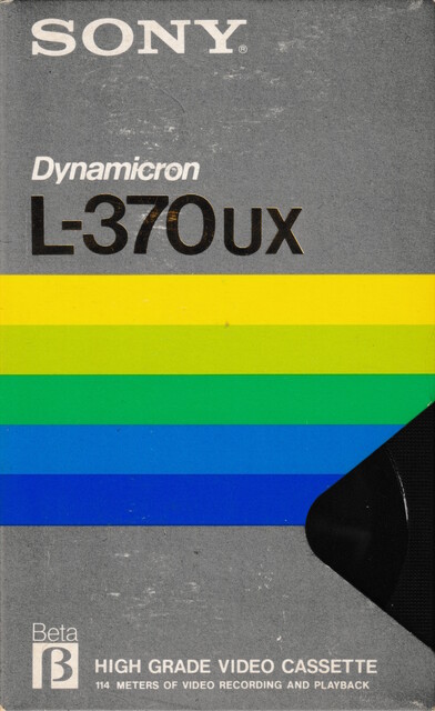 betamax case front japan l370 ntsc scan sony tape // 2258x3684 // 3.6MB