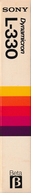 betamax case japan l330 ntsc scan sony spine tape // 608x3659 // 952KB
