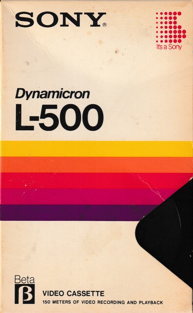 betamax case front japan l500 ntsc scan sony tape // 2270x3686 // 3.3MB