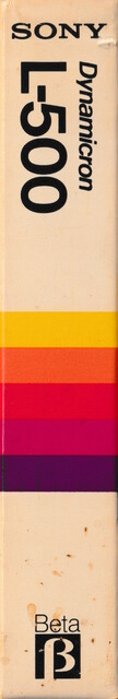 betamax case japan l500 ntsc scan sony spine tape // 616x3654 // 841KB