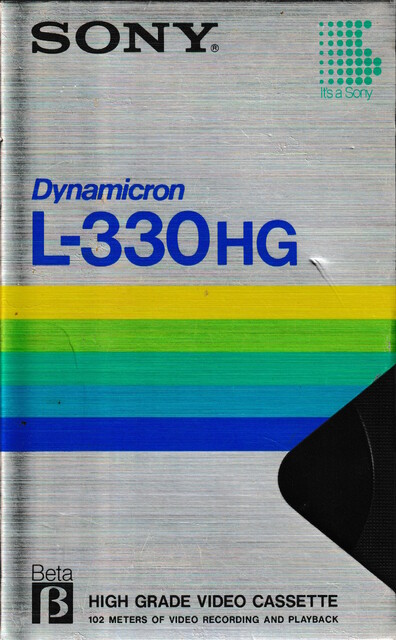 betamax case front japan l330 ntsc scan sony tape // 2272x3671 // 6.0MB