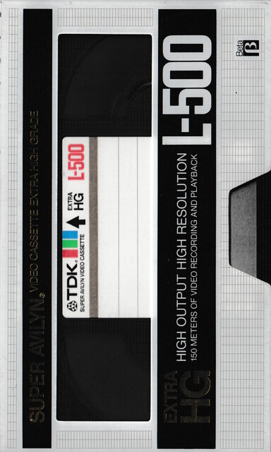 betamax case hg japan l500 ntsc scan tape tdk // 2226x3712 // 2.8MB