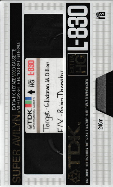 betamax case ehg front l830 north_america ntsc scan tape tdk // 2243x3714 // 5.7MB