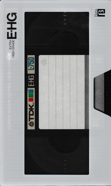 betamax case ehg front l750 north_america ntsc scan tape tdk // 2230x3712 // 2.2MB