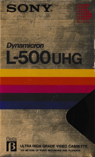 betamax case front japan l500 ntsc scan sony tape // 2247x3688 // 4.5MB