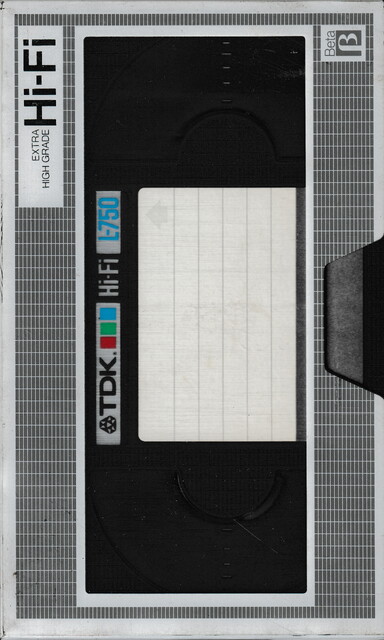 1984 betamax case ehg front hifi l750 north_america ntsc scan tape tdk // 2245x3741 // 4.3MB