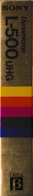 betamax case japan l500 ntsc scan sony spine tape // 618x3663 // 1.3MB