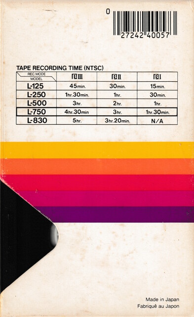 betamax case l750 north_america ntsc rear scan sony tape // 2258x3674 // 3.4MB