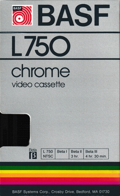 basf betamax case l750 north_america ntsc rear scan tape // 2243x3658 // 9.2MB