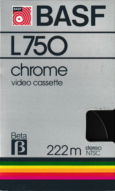 basf betamax case front l750 north_america ntsc scan tape // 2235x3687 // 9.7MB