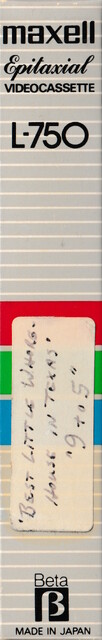 1981 betamax case l750 maxell north_america ntsc scan spine tape // 583x3669 // 603KB