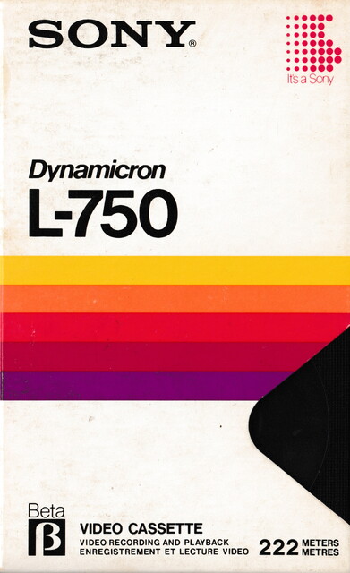 betamax case front l750 north_america ntsc scan sony tape // 2253x3690 // 4.8MB