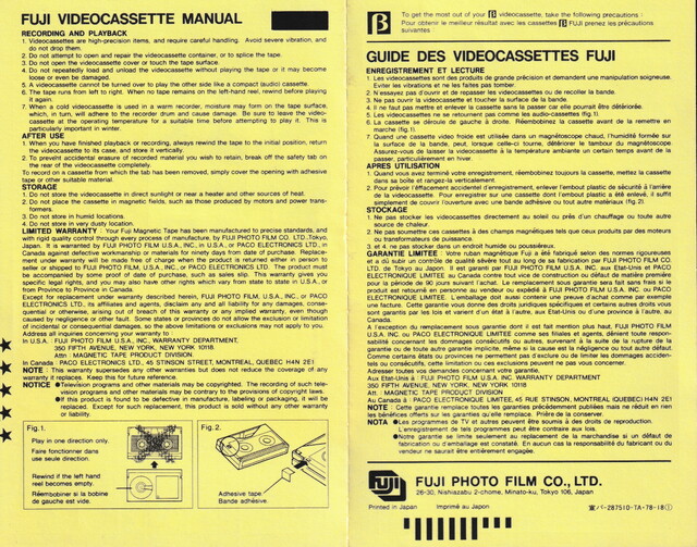 betamax fuji north_america ntsc rear scan sticker // 4376x3439 // 11MB