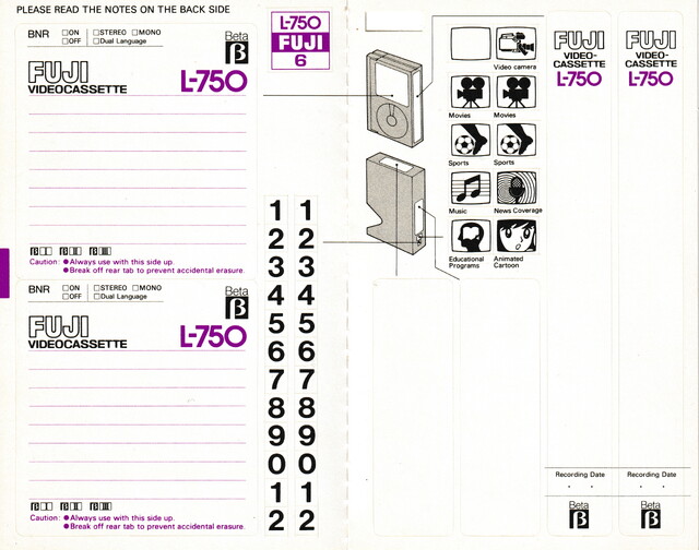 betamax front fuji north_america ntsc scan sticker // 4377x3450 // 7.5MB