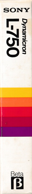 betamax case l750 north_america ntsc scan sony spine tape // 610x3680 // 1.3MB