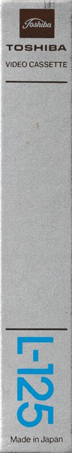 betamax case japan l125 ntsc scan spine tape toshiba // 586x3668 // 1.8MB