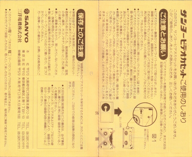 betamax japan l500 ntsc rear sanyo sticker // 4250x3474 // 4.4MB