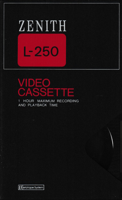 betamax case front l250 north_america ntsc scan tape zenith // 2289x3741 // 3.5MB