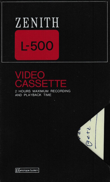 betamax case front l500 north_america ntsc scan tape zenith // 2254x3711 // 4.0MB