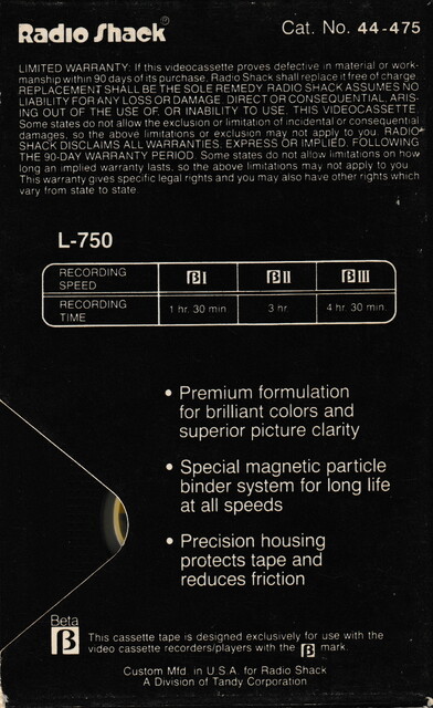 betamax case l750 north_america ntsc radio_shack rear scan supertape tape // 2276x3717 // 6.2MB