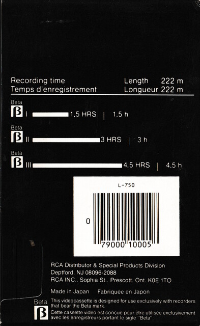 1984 betamax case hifi l750 north_america rca rear scan tape // 2272x3702 // 4.2MB