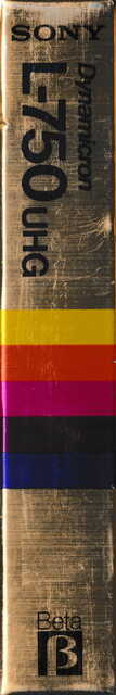 betamax case l750 north_america ntsc scan sony spine tape // 617x3684 // 2.2MB