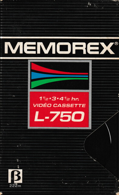 betamax case front l750 memorex north_america ntsc scan tape // 2286x3736 // 6.5MB