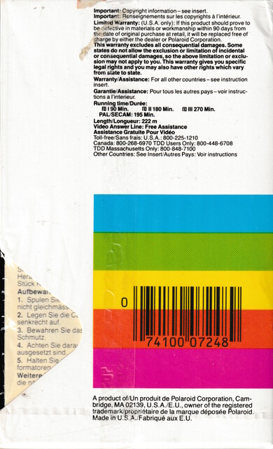 betamax case l750 north_america ntsc pal polaroid rear scan secam tape // 2249x3689 // 2.7MB
