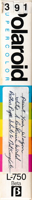 betamax case l750 polaroid scan spine tape // 604x3698 // 1.5MB
