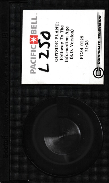 betamax cassette industrial l250 pacific_bell scan tape // 2172x3630 // 3.7MB