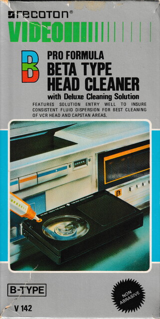 1984 betamax cleaner recoton tape // 2419x4820 // 9.0MB