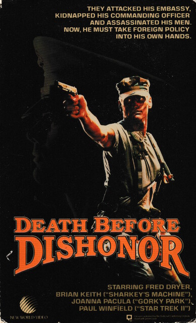 1986 betamax case commercial death_before_dishonor north_america ntsc scan tape // 2220x3666 // 5.5MB